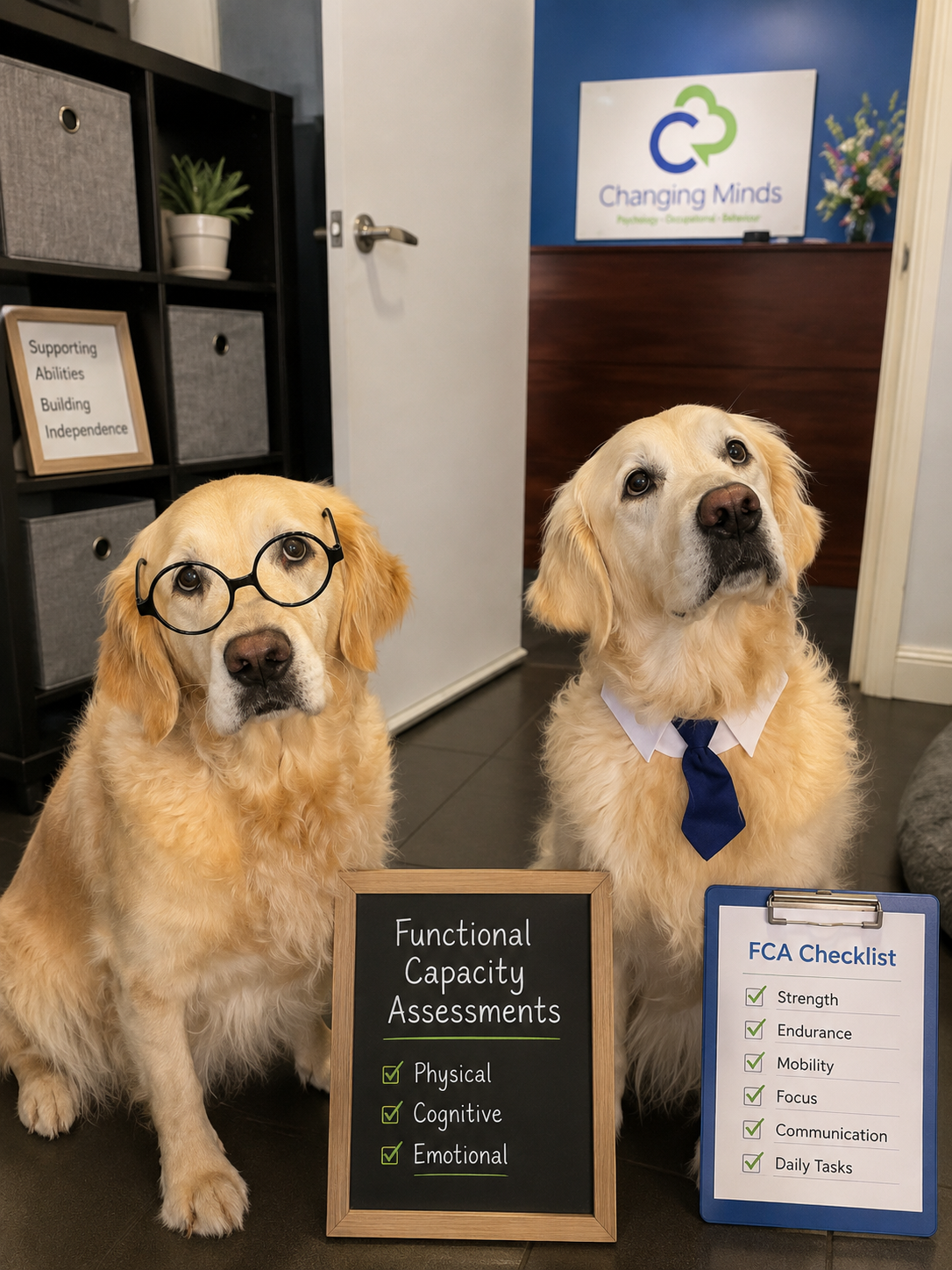 Can a psychologist complete a Functional Capacity Assessment?