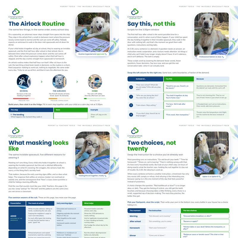The Invisible Spacesuit Pack: all four tools printable resource preview